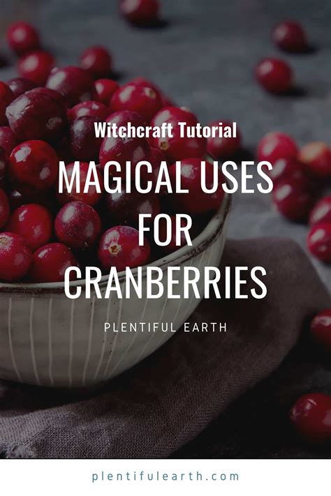 The Spiritual Significance of Cranberries in 6spro Witchcraft Rituals